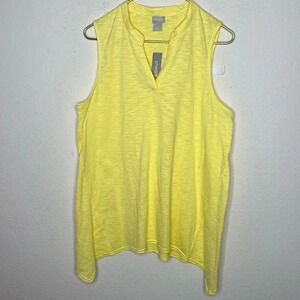 Chico’s size 2 in bright yellow in size 2 Medium NWT